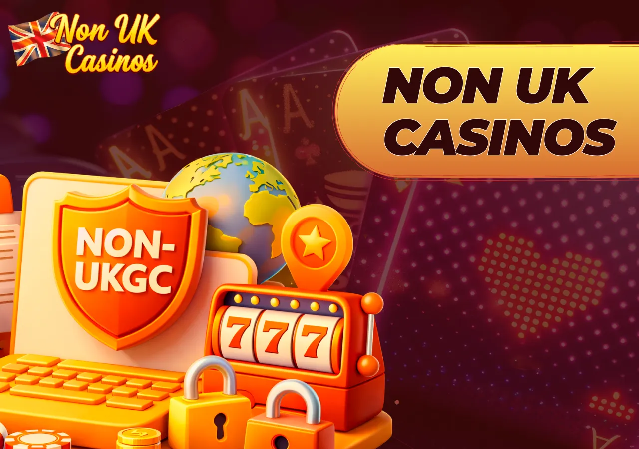 Intro image for a guide to non-UK casino sites and how they operate.
